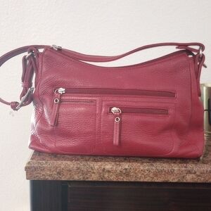 Stone & Co. Cherry Red Shoulder Bag